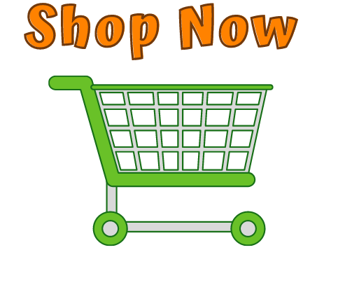 Shop Now with an image of a green shopping cart