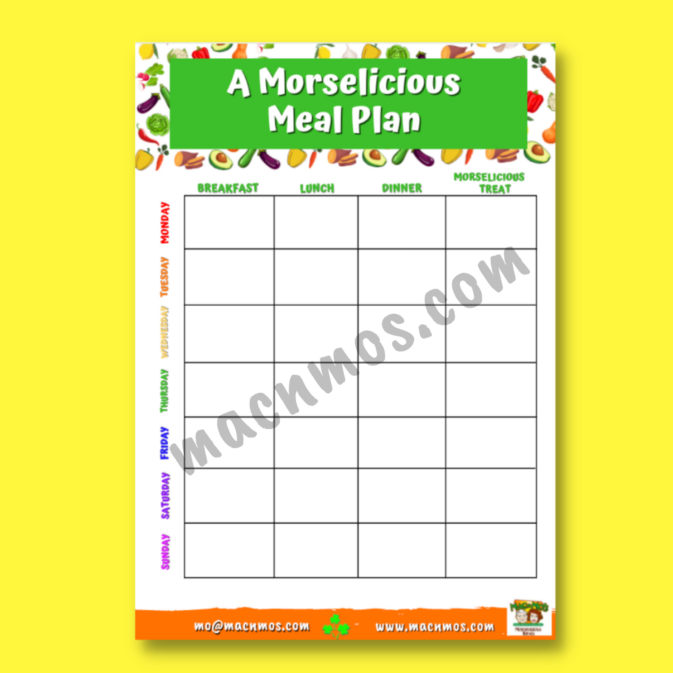 Watermarked image of A Morselicious Meal Plan download.