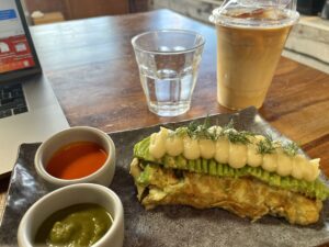 Mindful Morselicious Omelet & Coffee